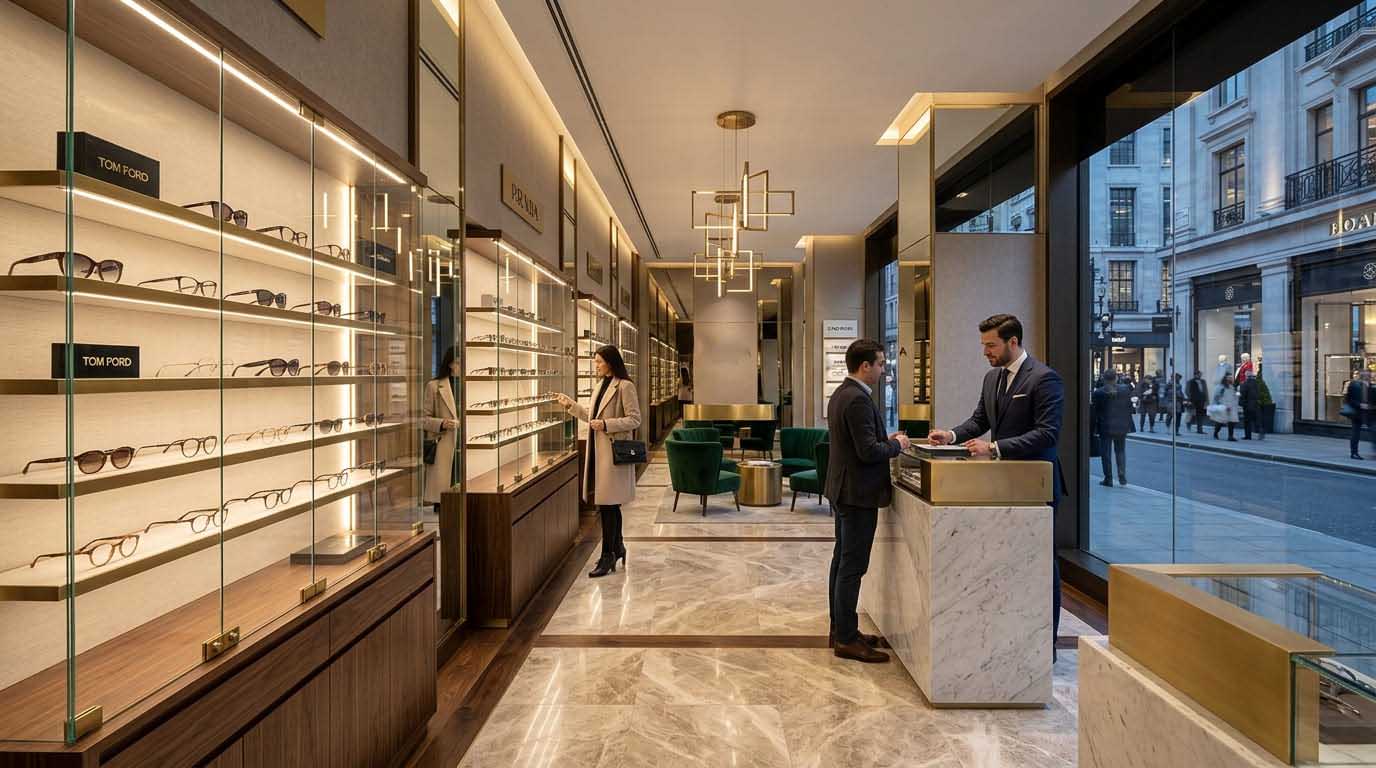 Mask Optica vitrin görüntüsü